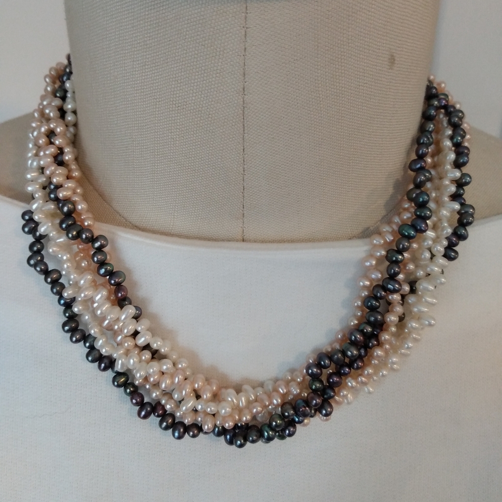 Genuine Freshwater Pearl Necklace